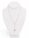 Tahitian pearl necklace - 18k yellow gold - CDTOJX1308