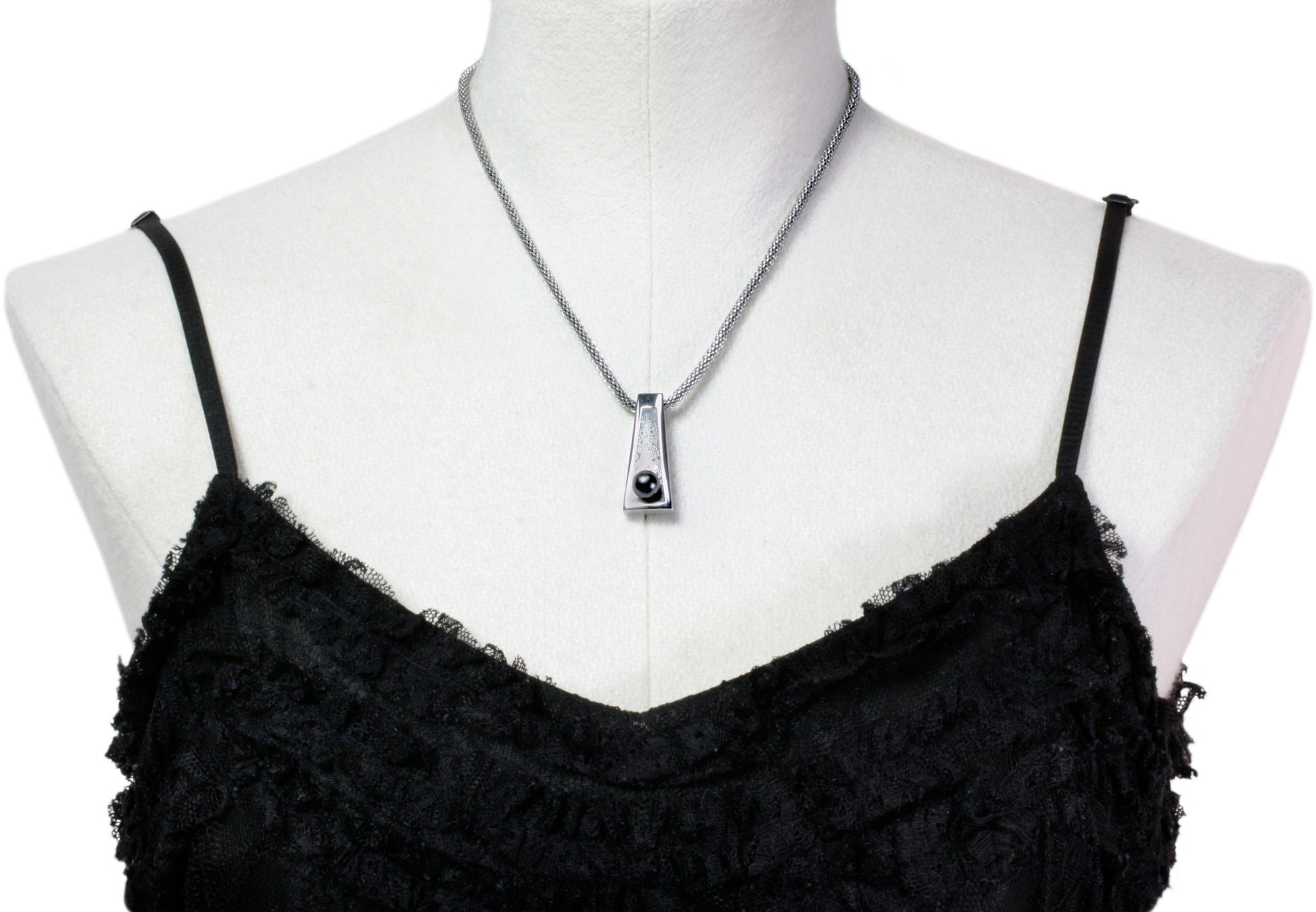 Tahitian pearl necklace - Tribal Identity - NDSSPE00039