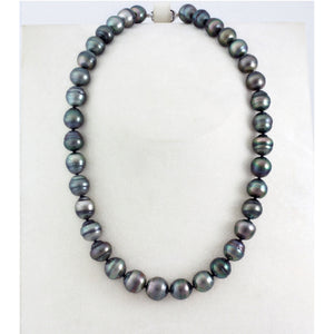 Tahitian pearl strand - Silver clasp - NESVPE01045