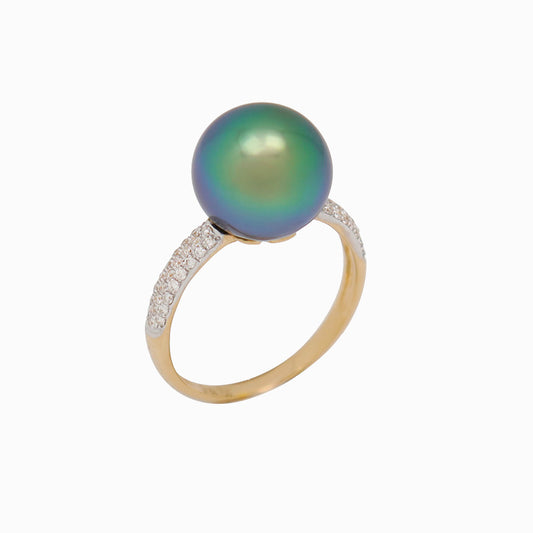 Tahitian Pearl Ring - Eternity Collection