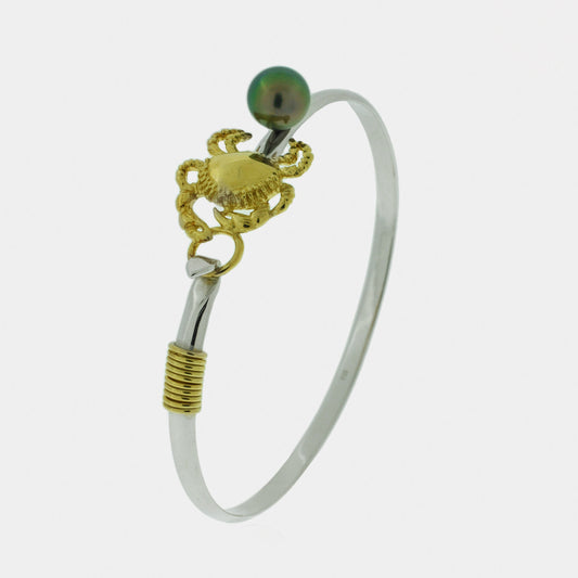 Bracelet jonc Eternal Summer - crabe