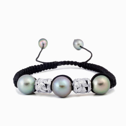 Pulsera de perlas de Tahití - Aloha!