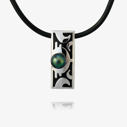Tahitian pearl necklace Men