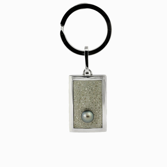 Tahitian pearl Key ring