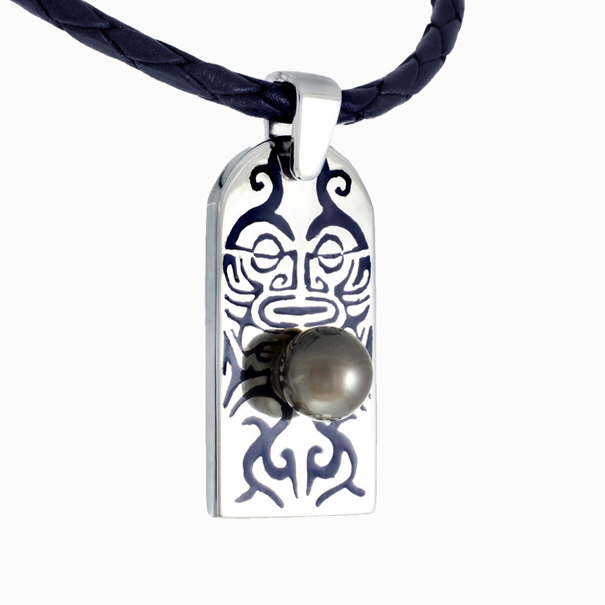 Collar de perlas de Tahití - Identité Tribale