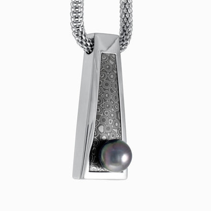 Tahitian pearl necklace - Tribal Identity