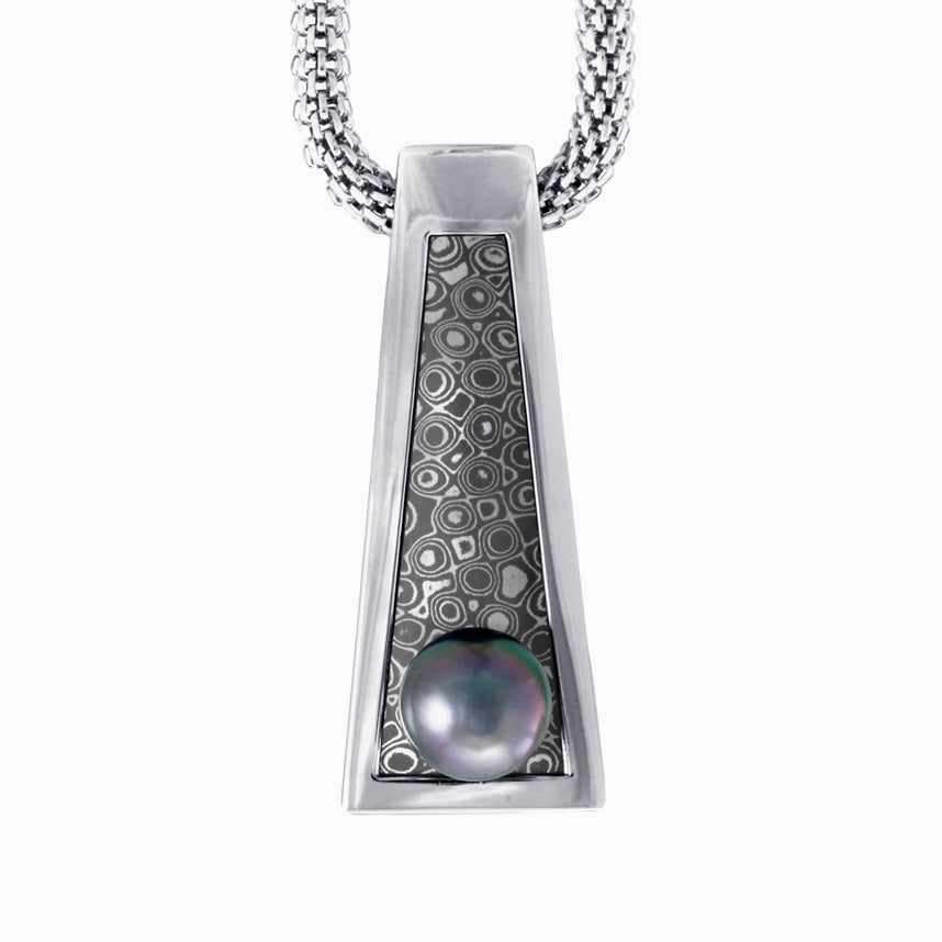 Tahitian pearl necklace - Tribal Identity