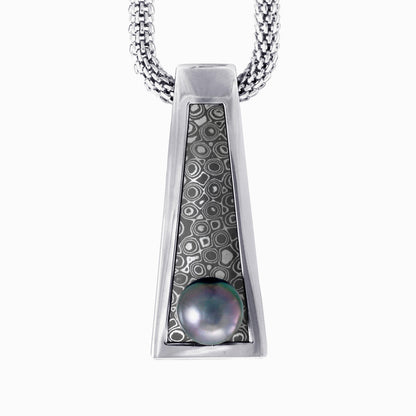 Tahitian pearl necklace - Tribal Identity