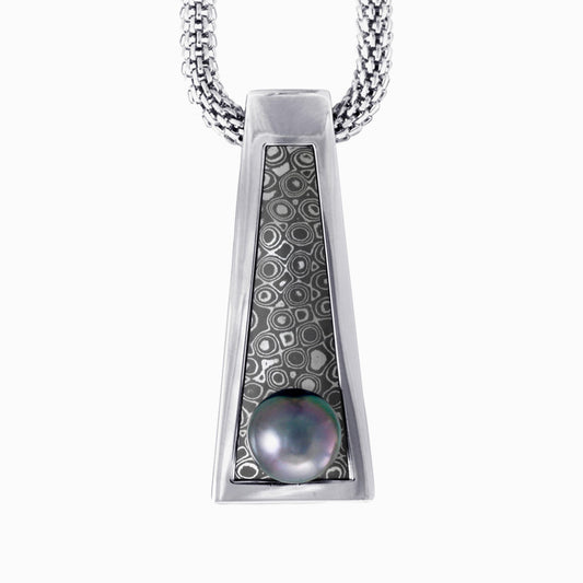 Tahitian pearl necklace - Tribal Identity