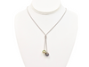 "Toi & Moi" pearl necklace - Sterling silver