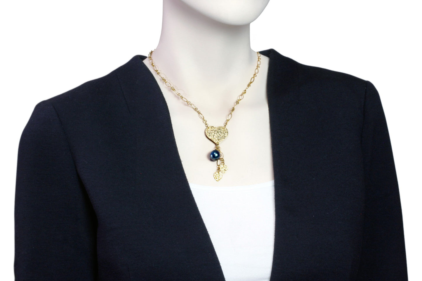 Pendentif perle de Tahiti - Or jaune 14 carats - Forever