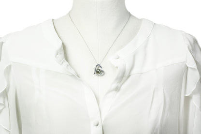 Pendentif perle de Tahiti en argent - Colección Forever