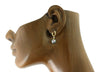 Tahitian pearl earrings in 18k yellow gold and diamonds - Timeless Elegance - EAYDPE00090