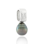Tahitian pearl pendant - Sterling silver