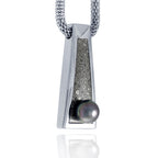 Tahitian pearl necklace - Tribal Identity - NDSSPE00039