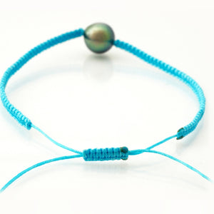 Tahitian pearl bracelet - Aloha! - BROMPE00199