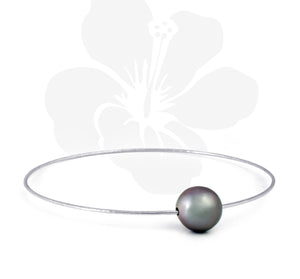 Tahitian pearl bracelet - Aloha! - BRSVPE00123