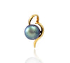 Tahitian pearl pendant in 18k yellow gold - Dewdrops - PEYGPE01096