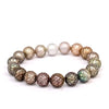 Engraved Tahitian Pearl Bracelet - Aurora collection