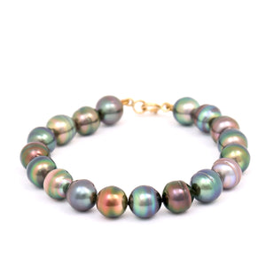 Pulsera de perlas de Tahití - BRPOJX2260