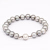 Pulsera de perlas de Tahití con perlas grises - BRPOGX2100
