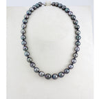 Tahitian pearl strand - Silver clasp - NESVPE01066