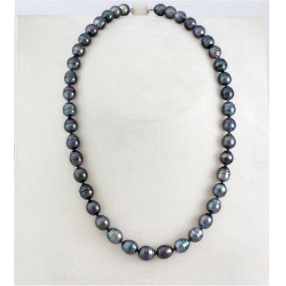Tahitian pearl strand - Silver clasp