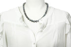 Tahitian pearl strand - Silver clasp - NESVPE01113