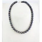 Tahitian pearl strand - Silver clasp - NESVPE01134