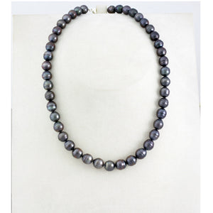 Tahitian pearl strand - Silver clasp - NESVPE01134