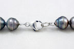 Tahitian pearl strand - Silver clasp - NESVPE01136