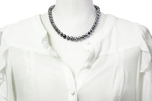 Fil de perles de Tahiti - Fermoir en argent - NESVPE01136