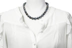 Tahitian pearl strand - Silver clasp - NECAUN01245