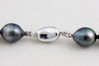 Tahitian pearl strand - Silver clasp - NESVPE01034