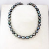 Tahitian pearl strand - Silver clasp - NESVPE01034
