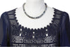 Hilo de perlas de Tahití - Cierre de plata - NESVPE01093