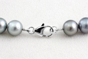 Tahitian pearl strand - Silver clasp - NESVPE01106