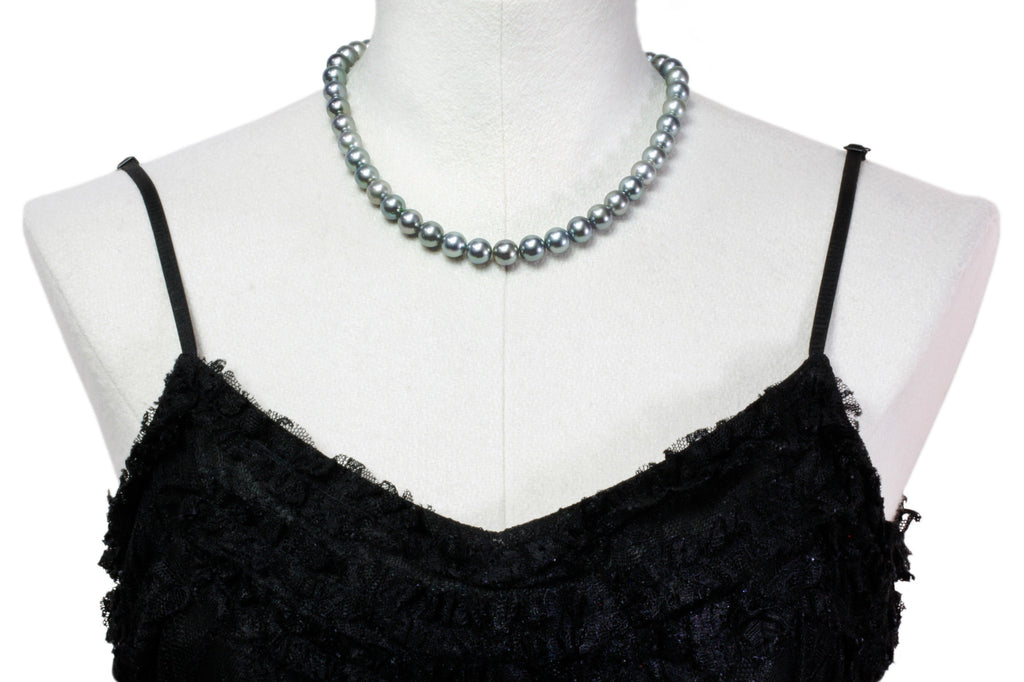 Fil de perles de Tahiti - Fermoir en argent - NESVPE01106