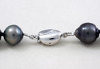 Tahitian pearl strand - Silver clasp - NESVPE01111