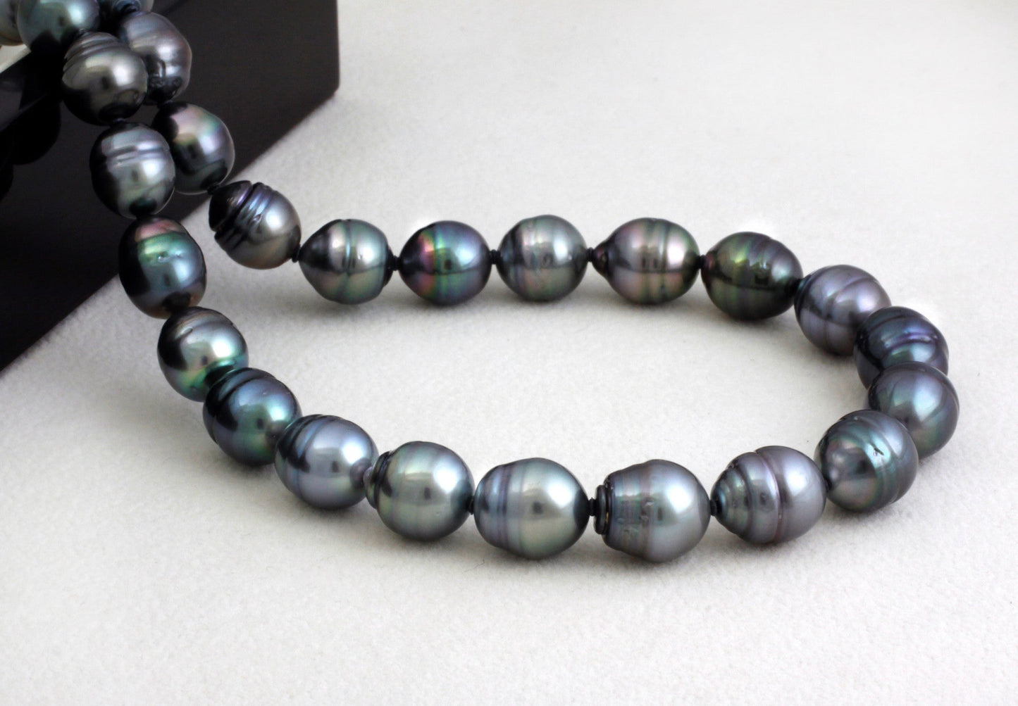 Tahitian pearl strand - Silver clasp