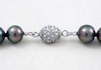 Tahitian pearl strand - Silver clasp - NESZPE00003