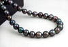 Filo di perle di Tahiti - Chiusura in argento - NESZPE00003