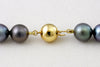 Fil de perles de Tahiti - Fermoir 18K en or jaune - NEYGPE01050