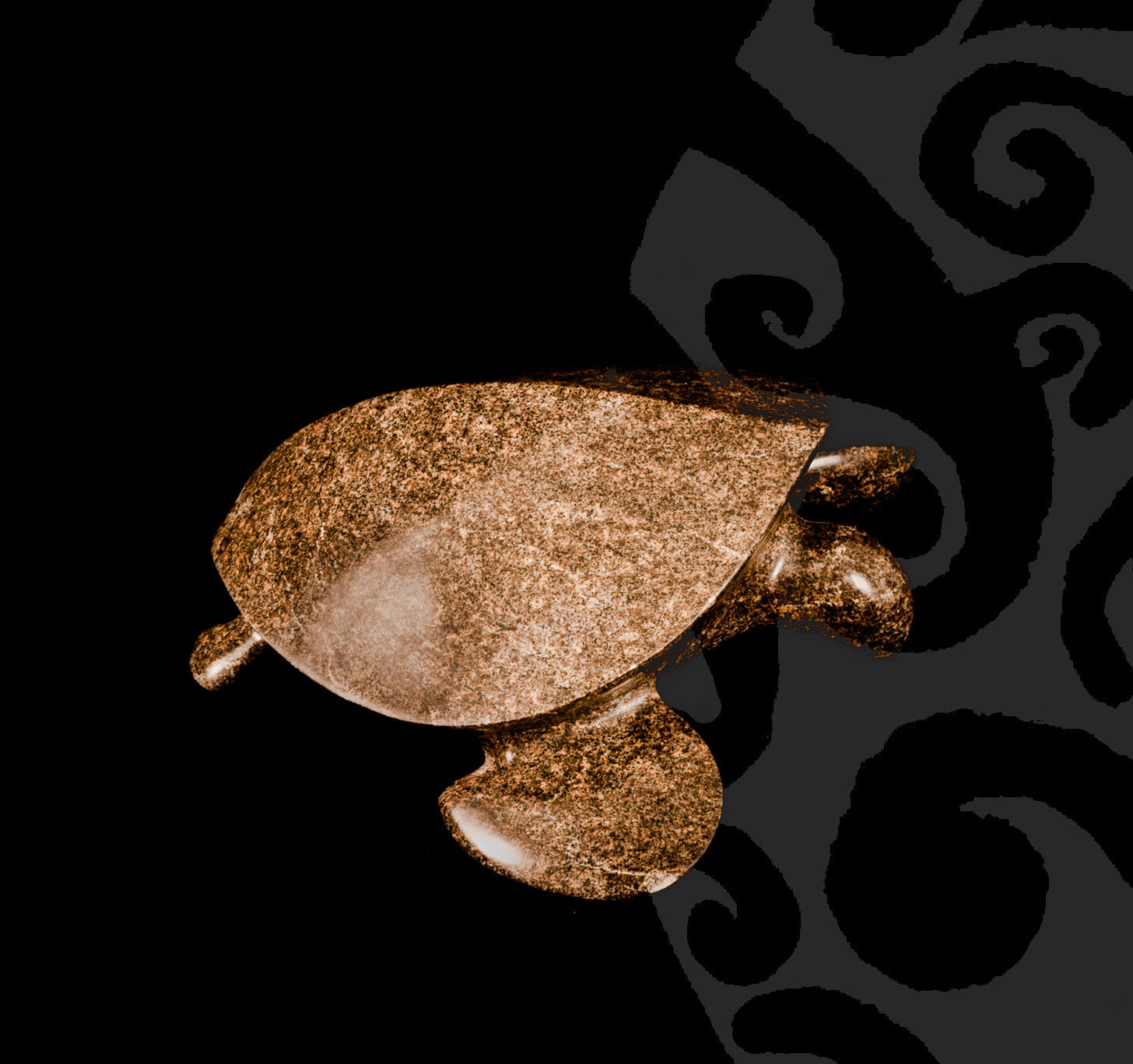 Turtle carved in stone